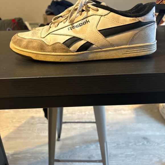 Reebok Men's Gray and Black Sneakers - Picture 4 of 6